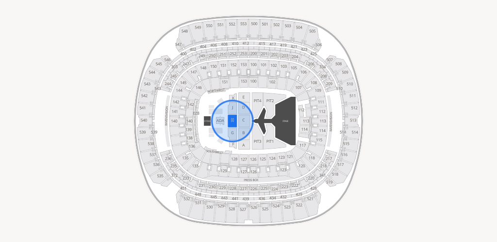 M&T Bank Stadium Seating Chart