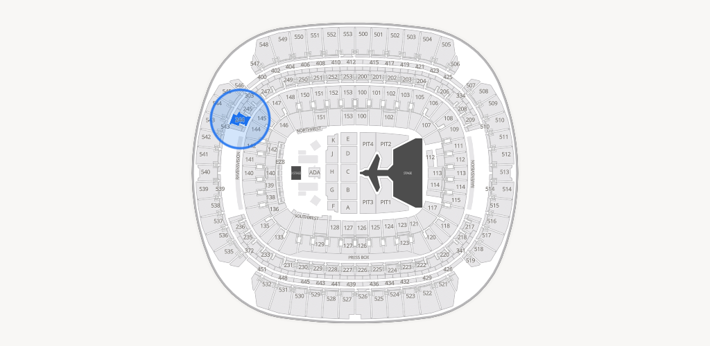M&T Bank Stadium Seating Chart