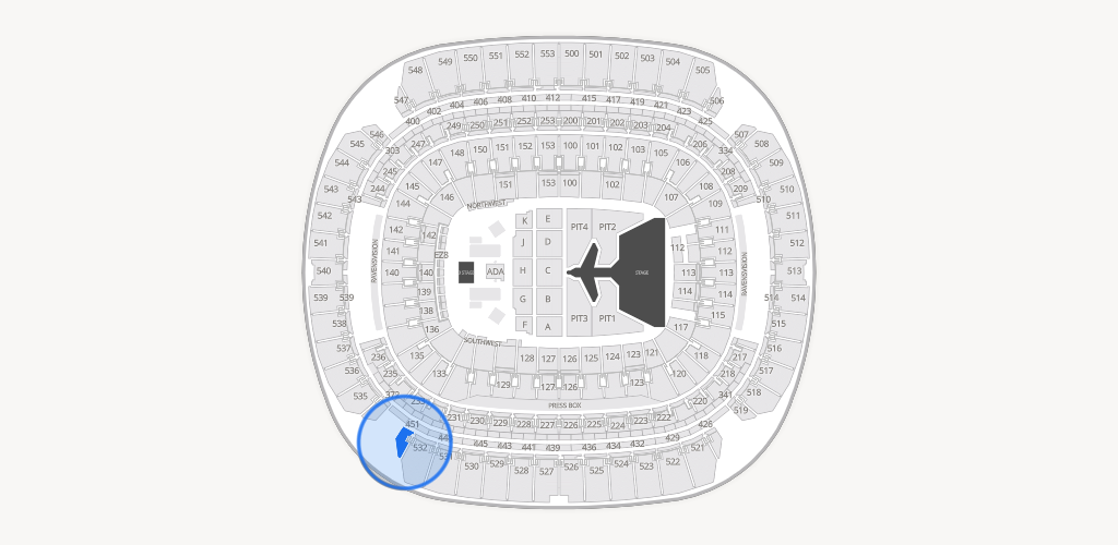 M&T Bank Stadium Seating Chart