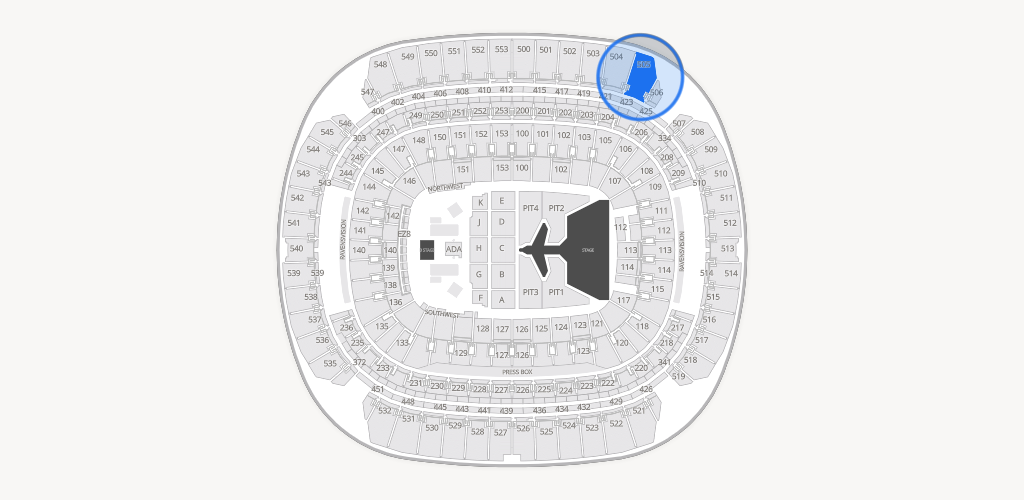 M&T Bank Stadium Seating Chart