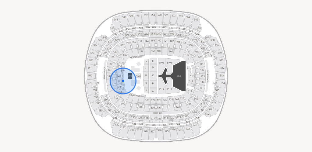 M&T Bank Stadium Seating Chart