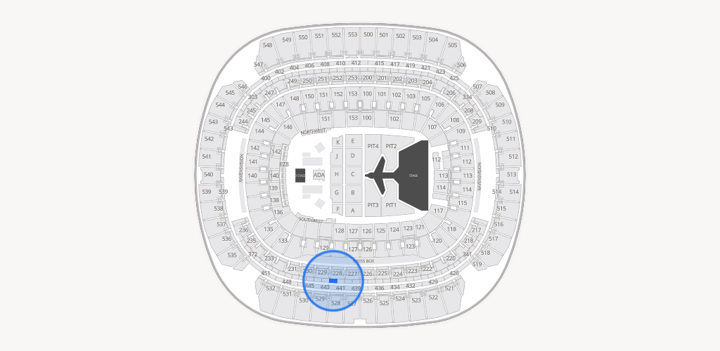 M&T Bank Stadium Seating Chart