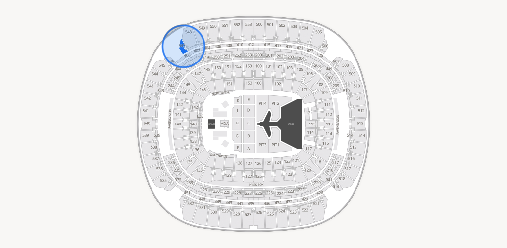 M&T Bank Stadium Seating Chart