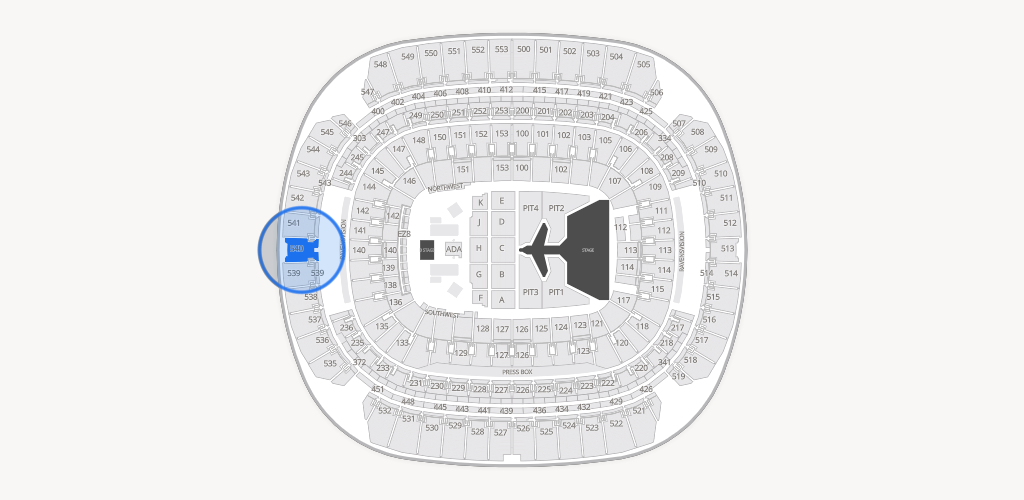 M&T Bank Stadium Seating Chart