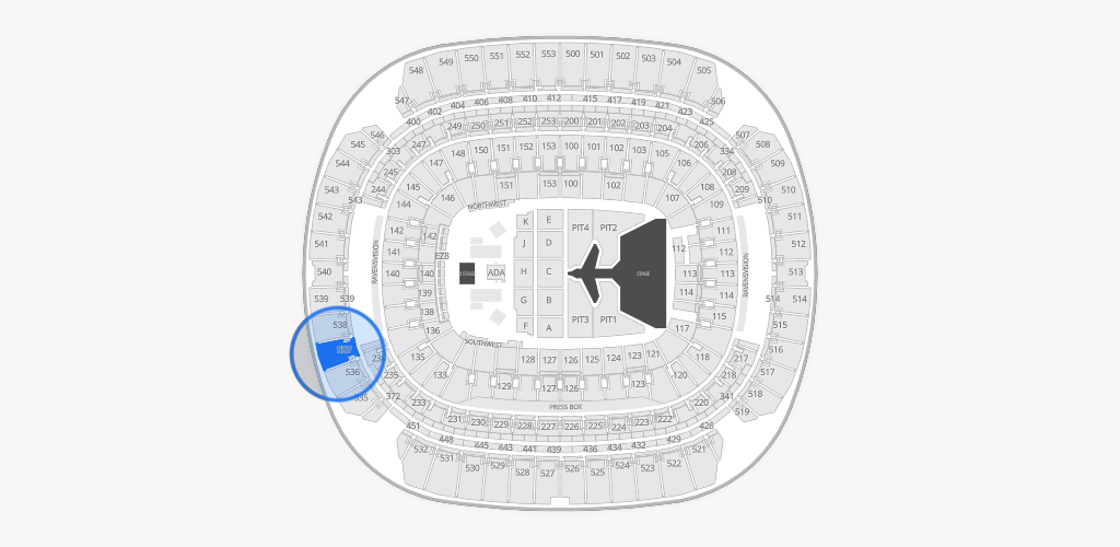 M&T Bank Stadium Seating Chart
