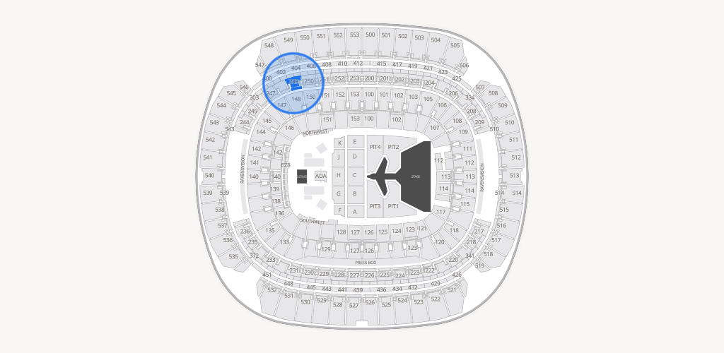 M&T Bank Stadium Seating Chart