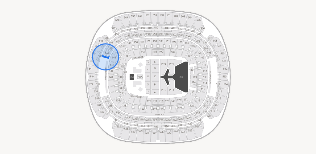M&T Bank Stadium Seating Chart