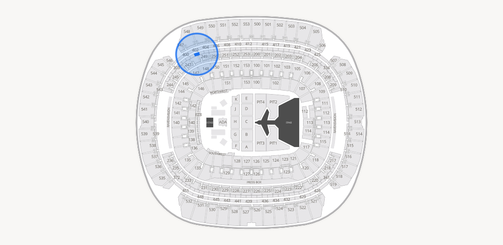 M&T Bank Stadium Seating Chart