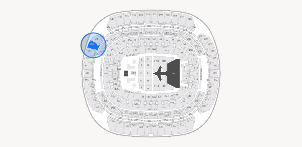 M&T Bank Stadium Seating Chart