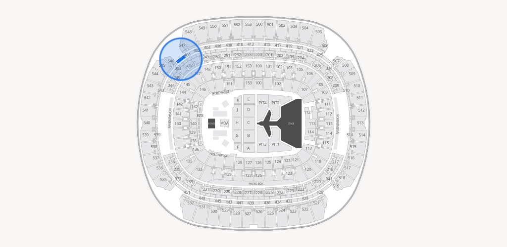 M&T Bank Stadium Seating Chart
