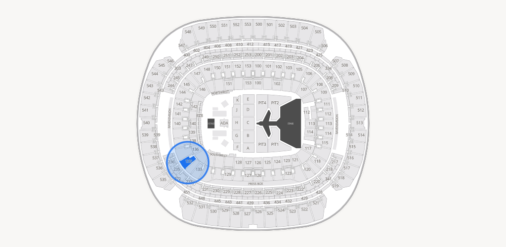 M&T Bank Stadium Seating Chart