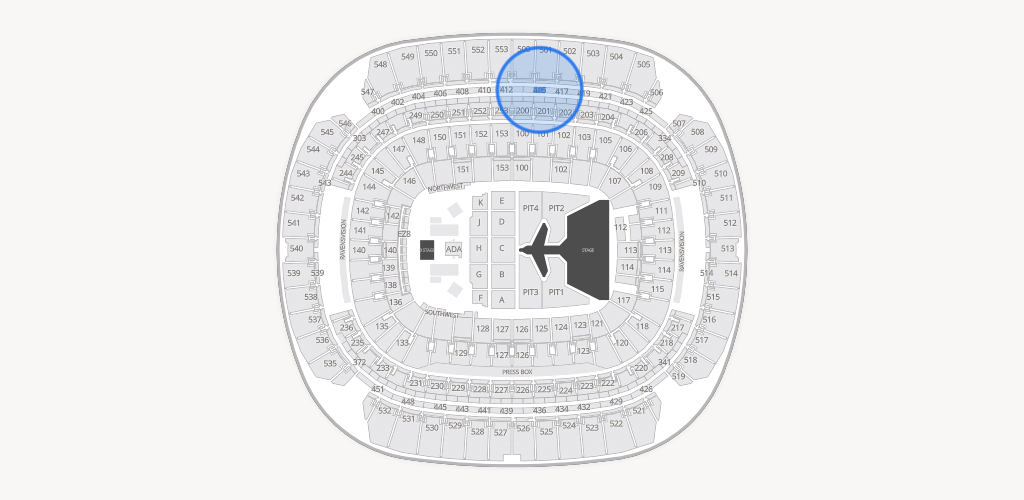 M&T Bank Stadium Seating Chart