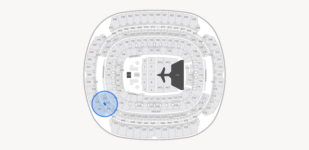 M&T Bank Stadium Seating Chart