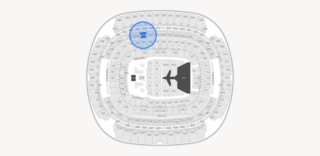 M&T Bank Stadium Seating Chart