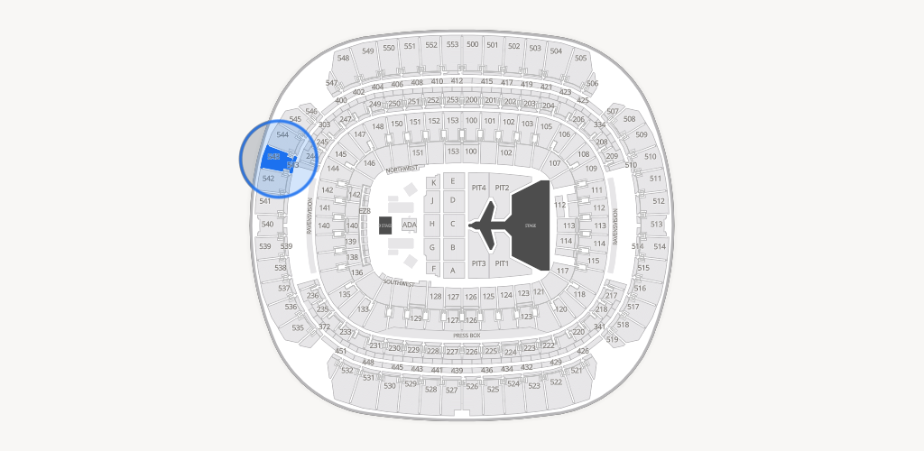M&T Bank Stadium Seating Chart