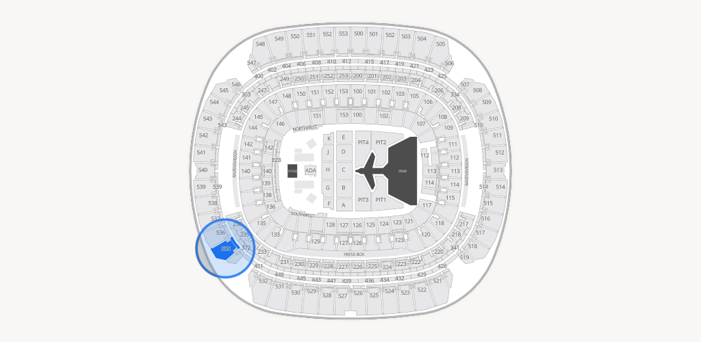 M&T Bank Stadium Seating Chart