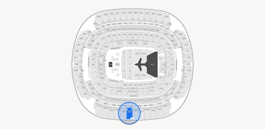 M&T Bank Stadium Seating Chart