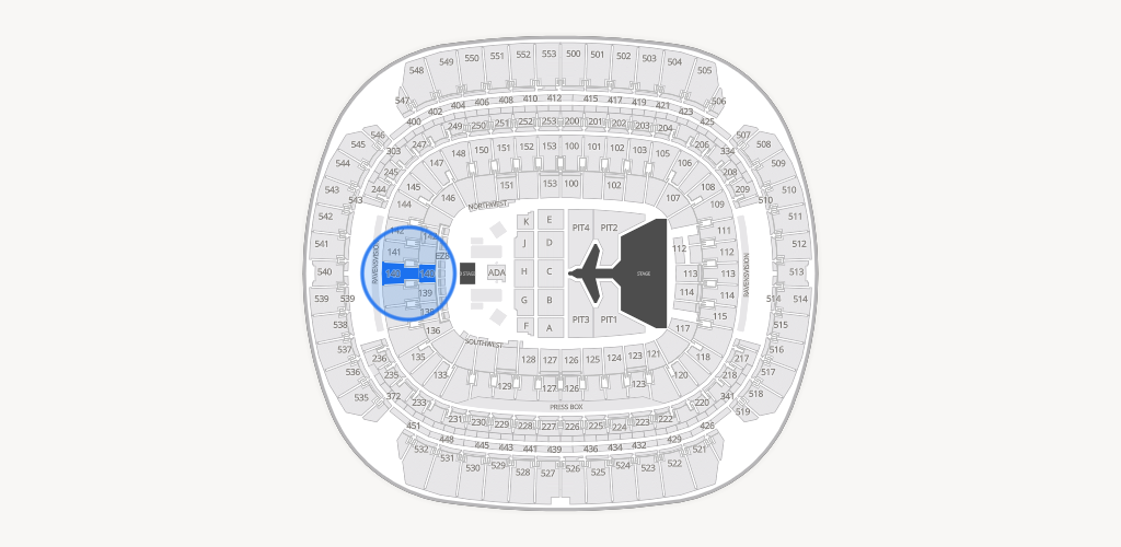 M&T Bank Stadium Seating Chart