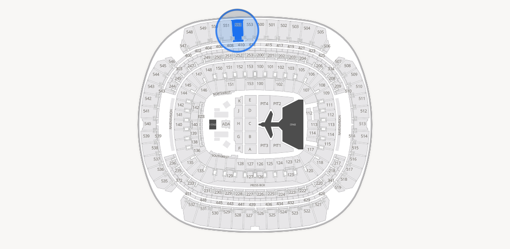 M&T Bank Stadium Seating Chart