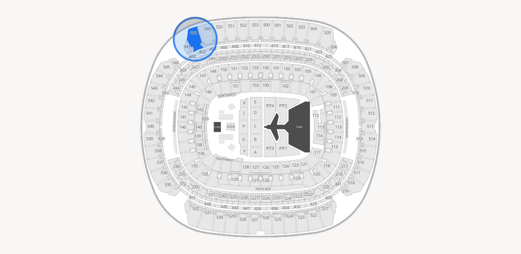 M&T Bank Stadium Seating Chart