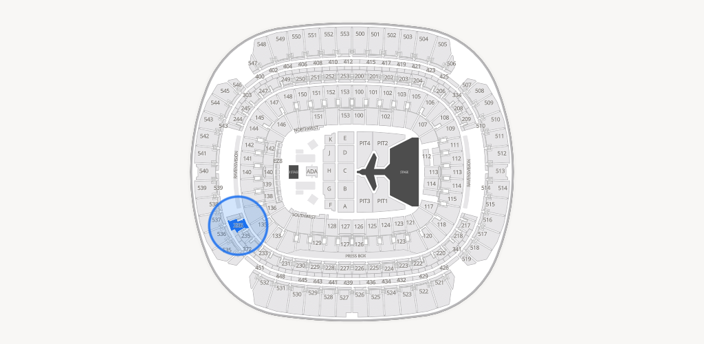 M&T Bank Stadium Seating Chart