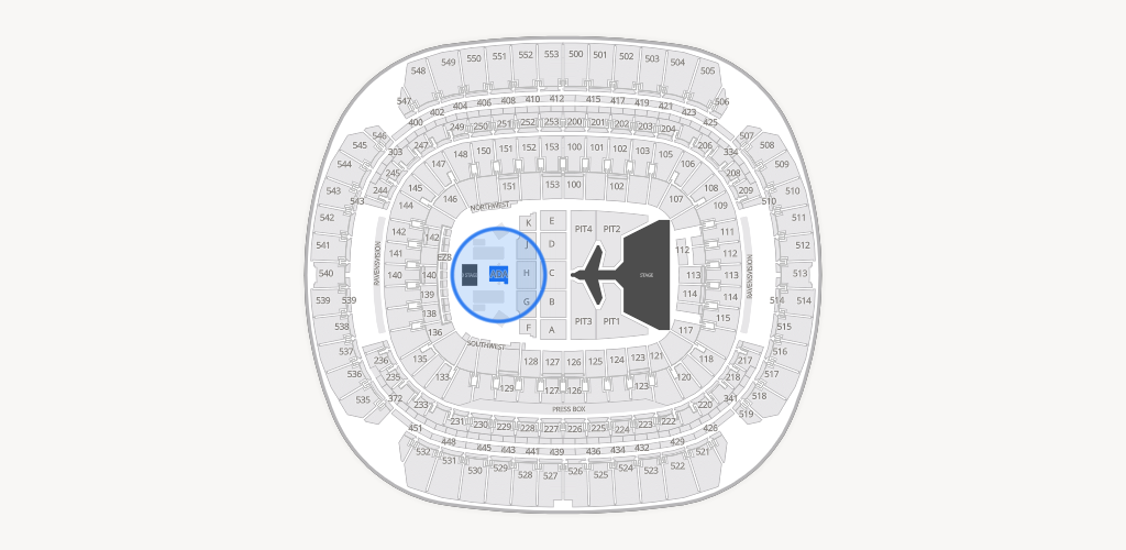 M&T Bank Stadium Seating Chart