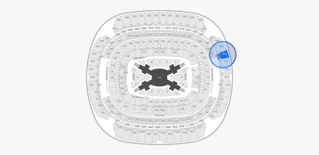 M&T Bank Stadium Seating Chart