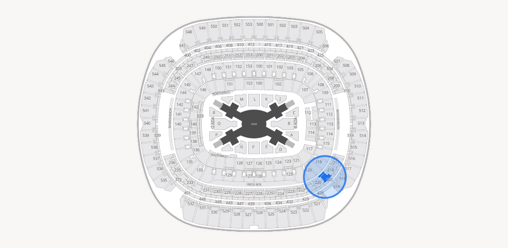 M&T Bank Stadium Seating Chart