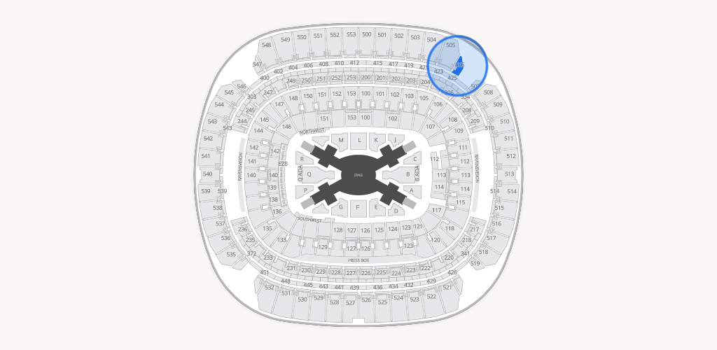 M&T Bank Stadium Seating Chart