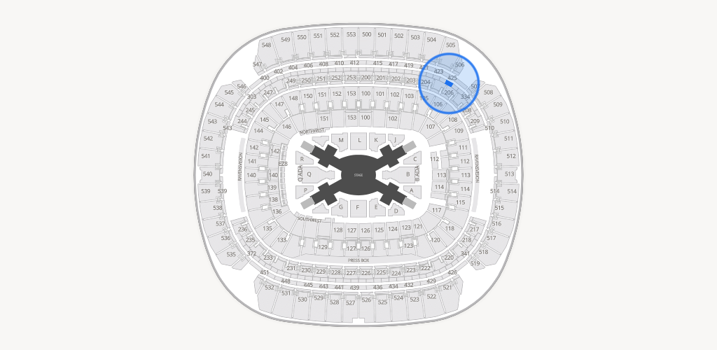 M&T Bank Stadium Seating Chart