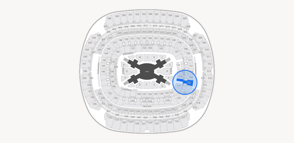 M&T Bank Stadium Seating Chart