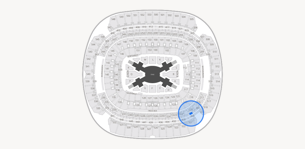 M&T Bank Stadium Seating Chart