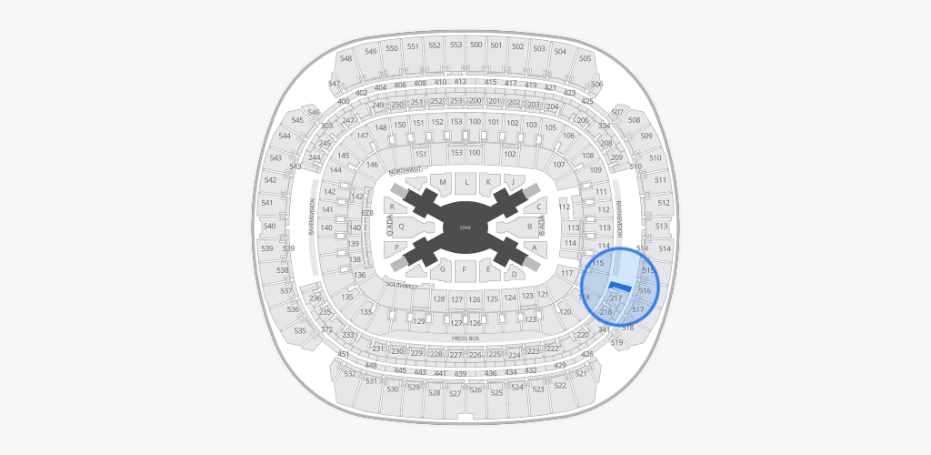 M&T Bank Stadium Seating Chart
