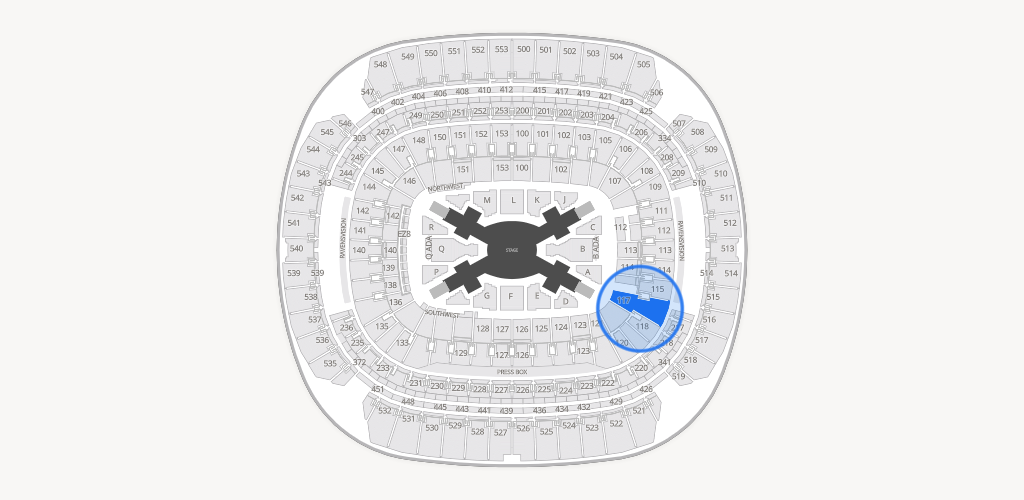 M&T Bank Stadium Seating Chart