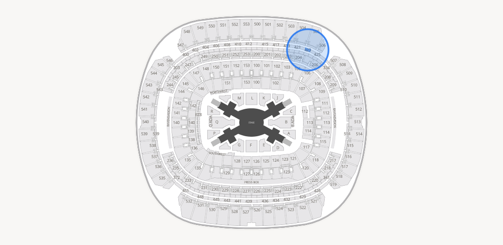 M&T Bank Stadium Seating Chart