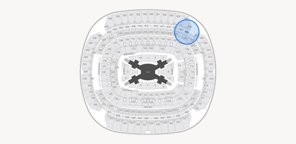 M&T Bank Stadium Seating Chart