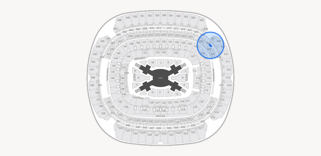 M&T Bank Stadium Seating Chart