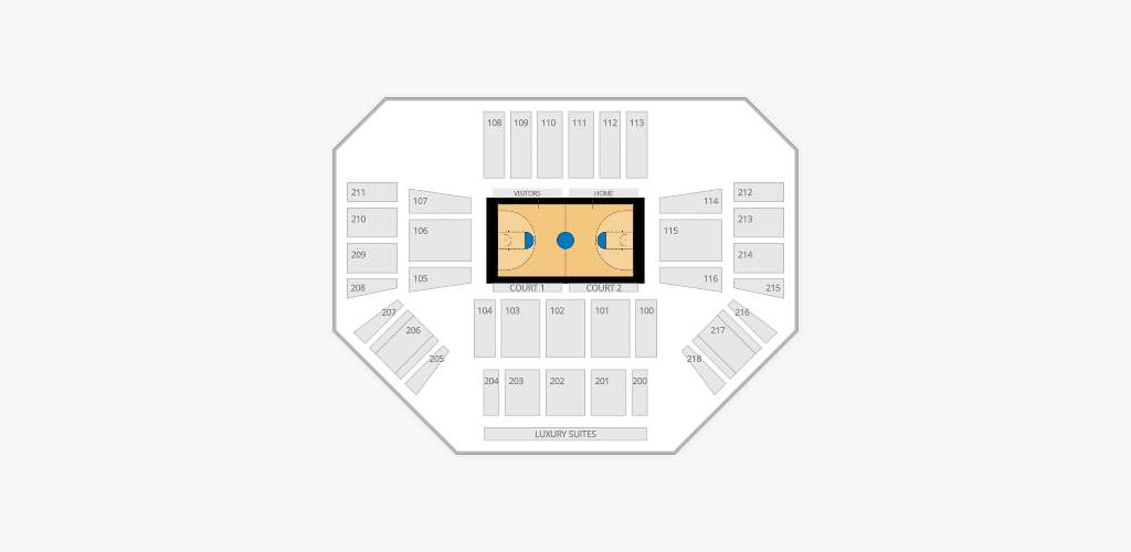 Mack Sports Complex at Hofstra University Seating Chart