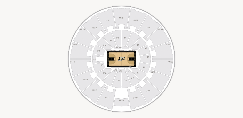 Mackey Arena Seating Chart