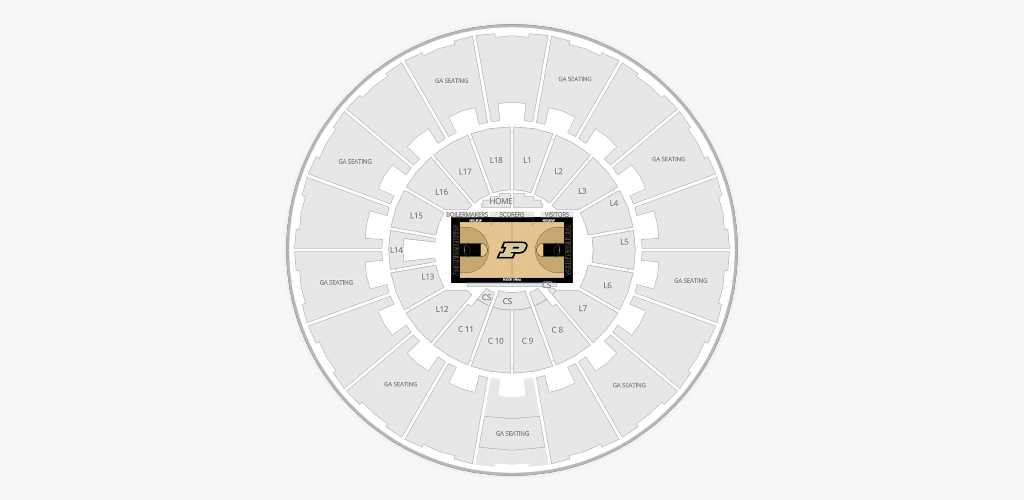 Mackey Arena Seating Chart