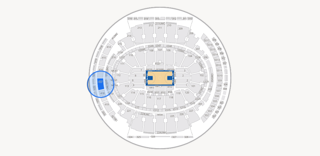 Madison Square Garden Seating Chart