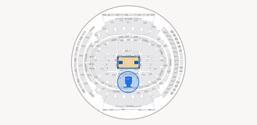 Madison Square Garden Seating Chart