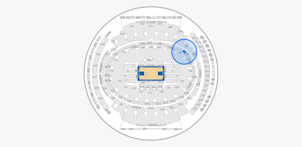 Madison Square Garden Seating Chart