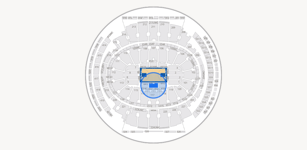 Madison Square Garden Seating Chart