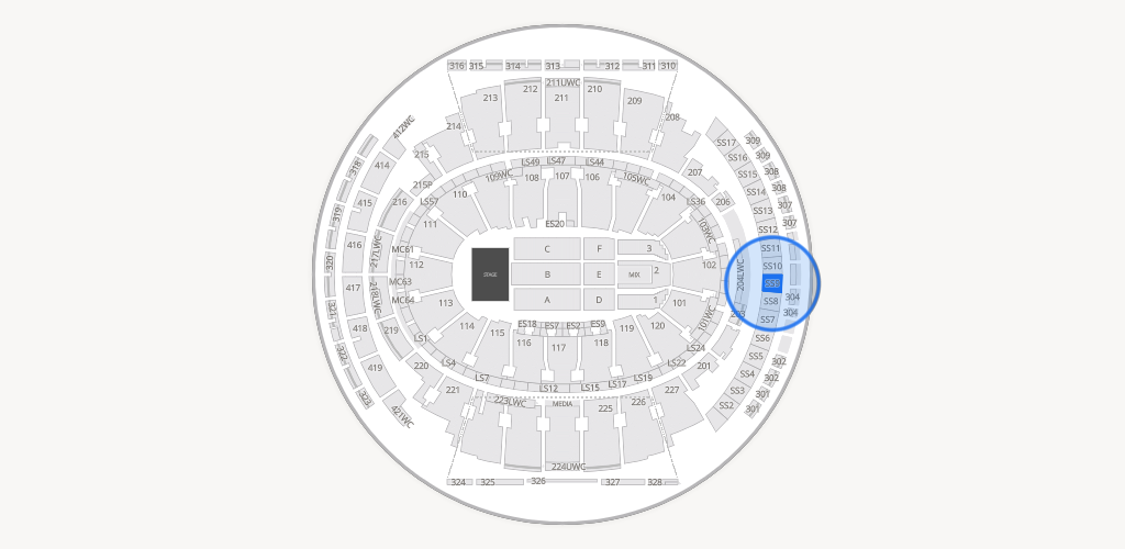 Madison Square Garden Seating Chart