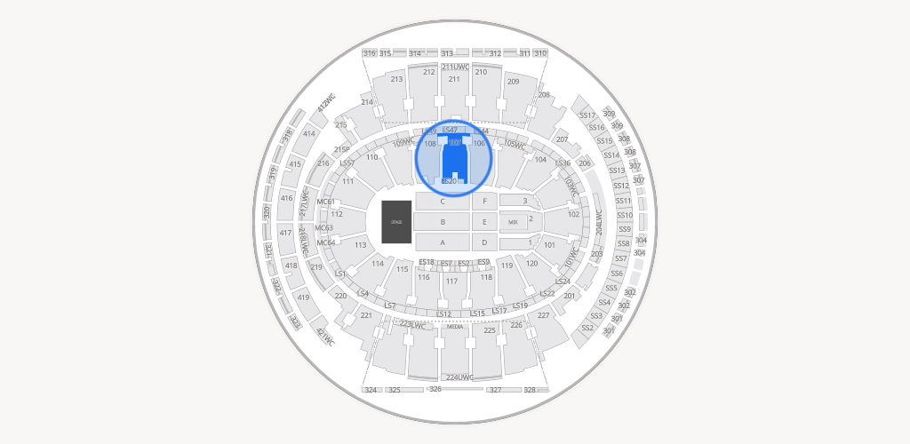Madison Square Garden Seating Chart