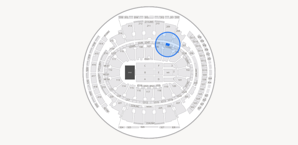 Madison Square Garden Seating Chart