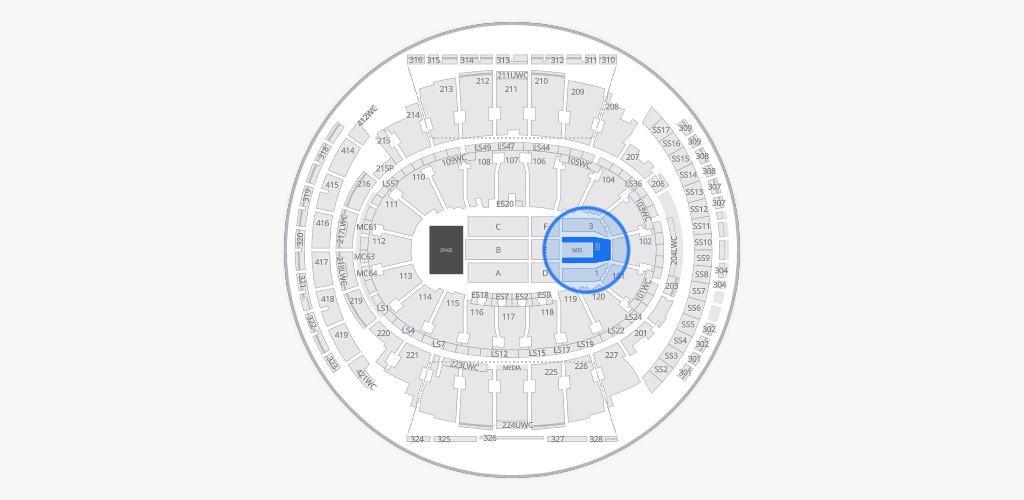 Madison Square Garden Seating Chart