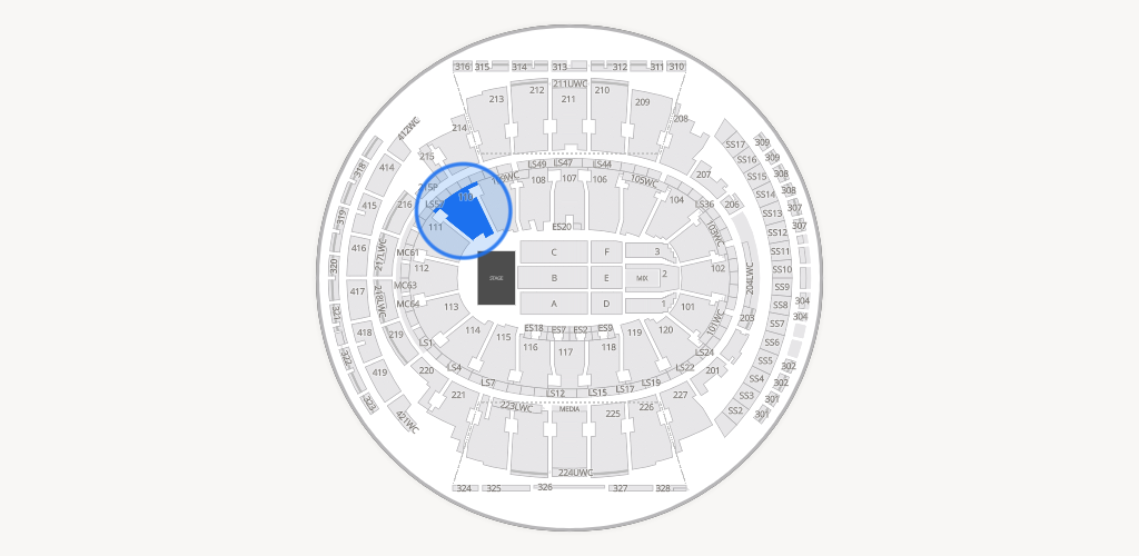 Madison Square Garden Seating Chart