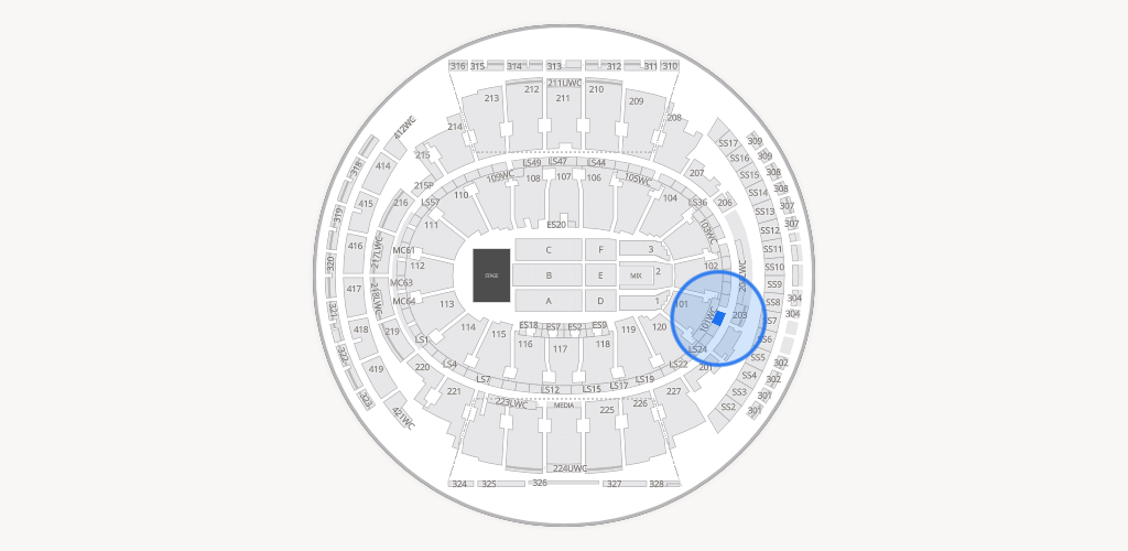Madison Square Garden Seating Chart